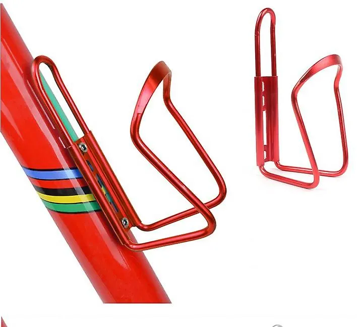 2Pcs red Bike, Cycling, Bicycle, Drink Water Bottle Rack Holder Mount For Mountain AZ16910