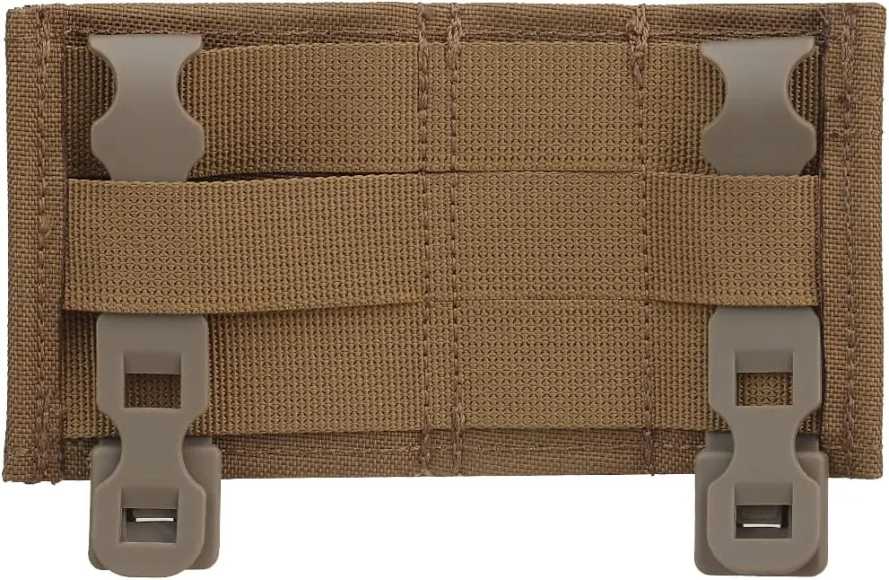 5.56 Mag Pouch Double 9mm MOLLE Magazine Pouch Set Tactical Placard with Quick Release Insert for Chest Rig Vest