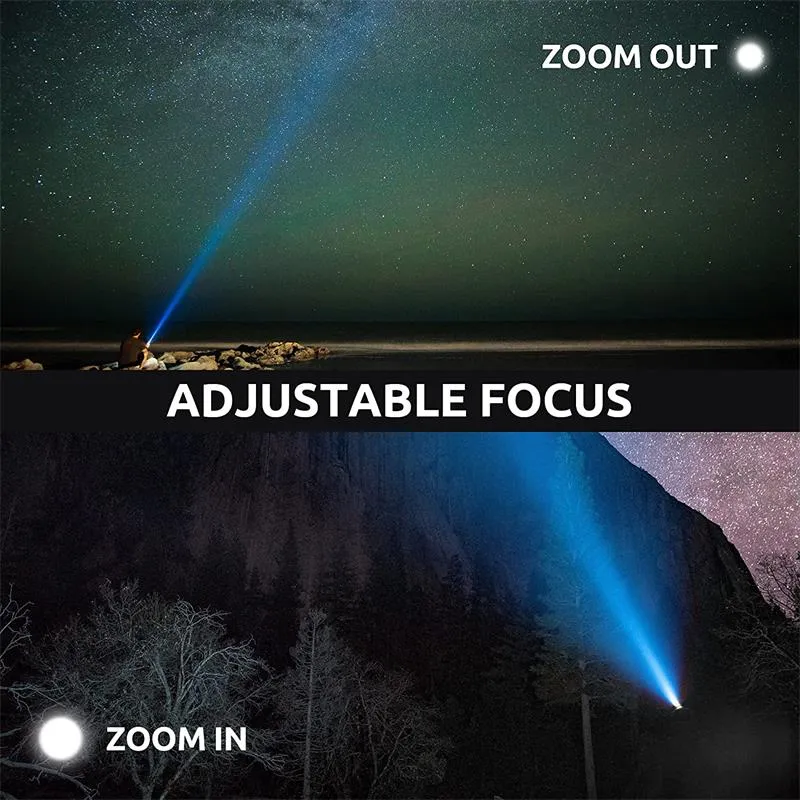 800 Lumens Brightest Rechargeable Penlight Flashlight