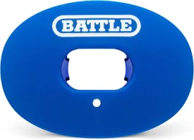 Battle Oxygen Lip Protector Mouthguard with Convertible Strap ?C Football and Sports Mouth Guard ?C Maximum Oxygen Supply ?C Mouthpiece Fits With or Without Braces ?C Impact Shield Covers Lips and Teeth