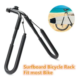 Bicycle Portable Surfboard Rack Bike Surfing Board Carrier Surfboard Holder Mount Stock Bike-Side Holder
