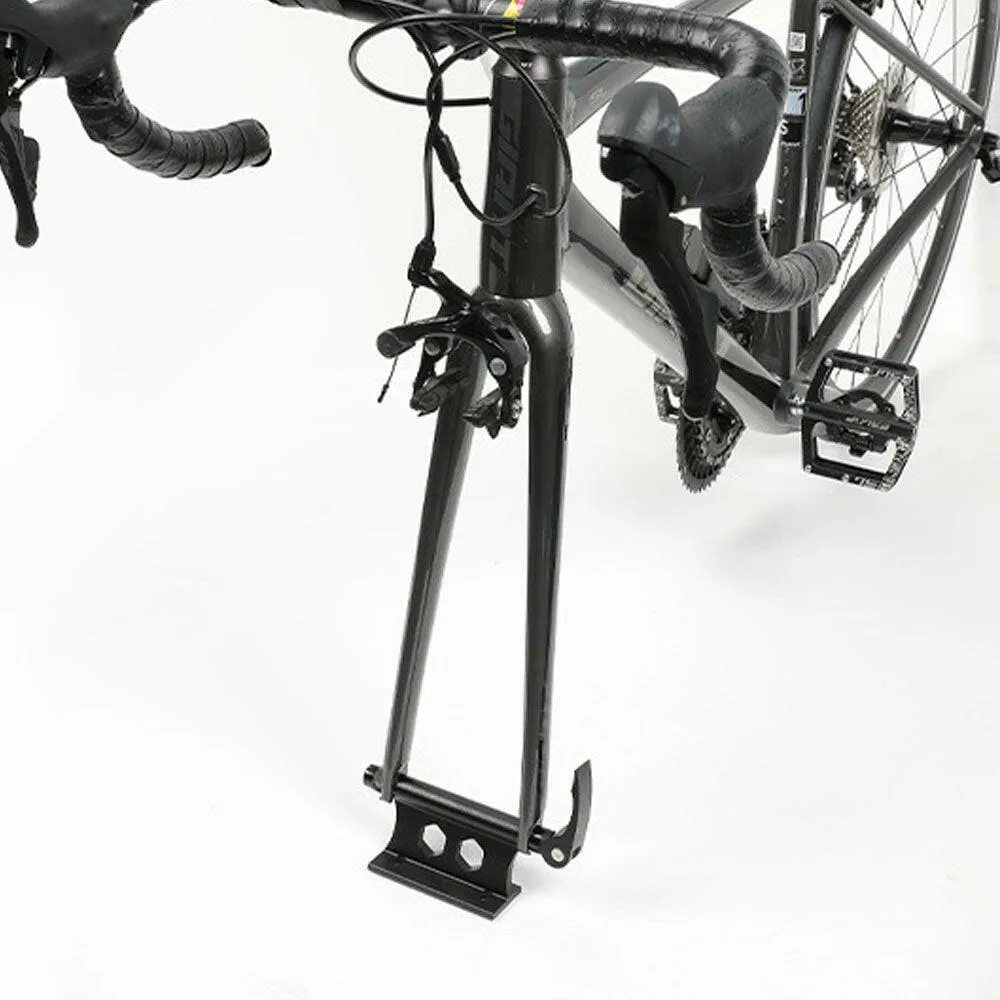 Bike Fork Mount Quick Release Thru Axle Carriers Bicycle Front Fork Fixed Clamp Rack for Mountain Bike Road Bike