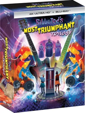 Bill & Ted's Most Triumphant Trilogy - 4K Ultra HD   Blu-ray [4K UHD]