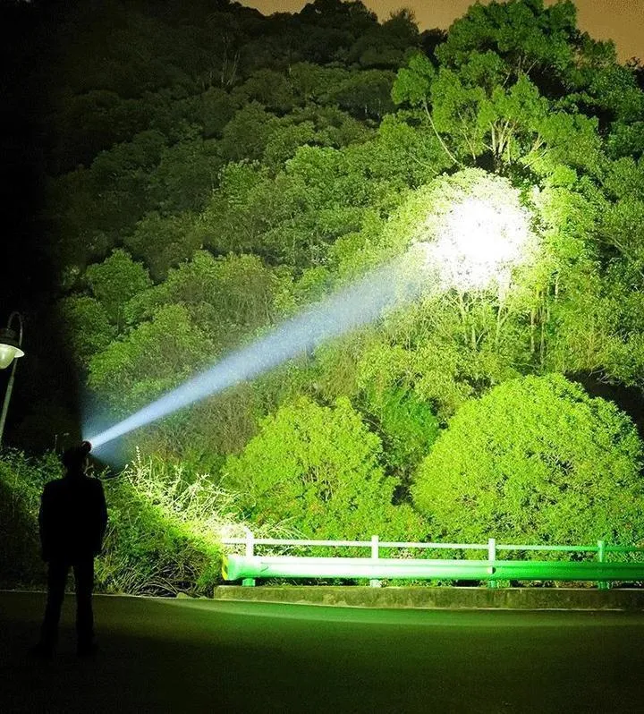 Bright Powerful 120,000 Lumens Flashlight