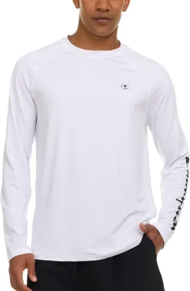 Champion Rash Guard for Men, Long Sleeve Mens Swim Shirt for Fishing Hiking UPF  50 SPF Sun UV Protection, Quick Dry