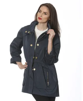 Ciao Milano Anna Waterproof Jacket Navy