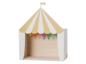 Circus Shelf "The Big Top" | Mustard-White by Up! Warsaw