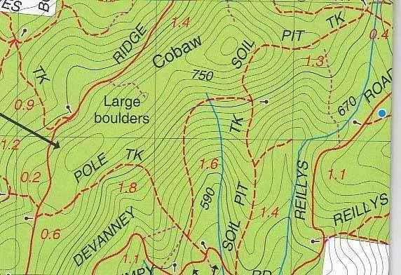 Cobaw Ranges Forest Activities Map (2nd Edition) by Rooftop (2014)
