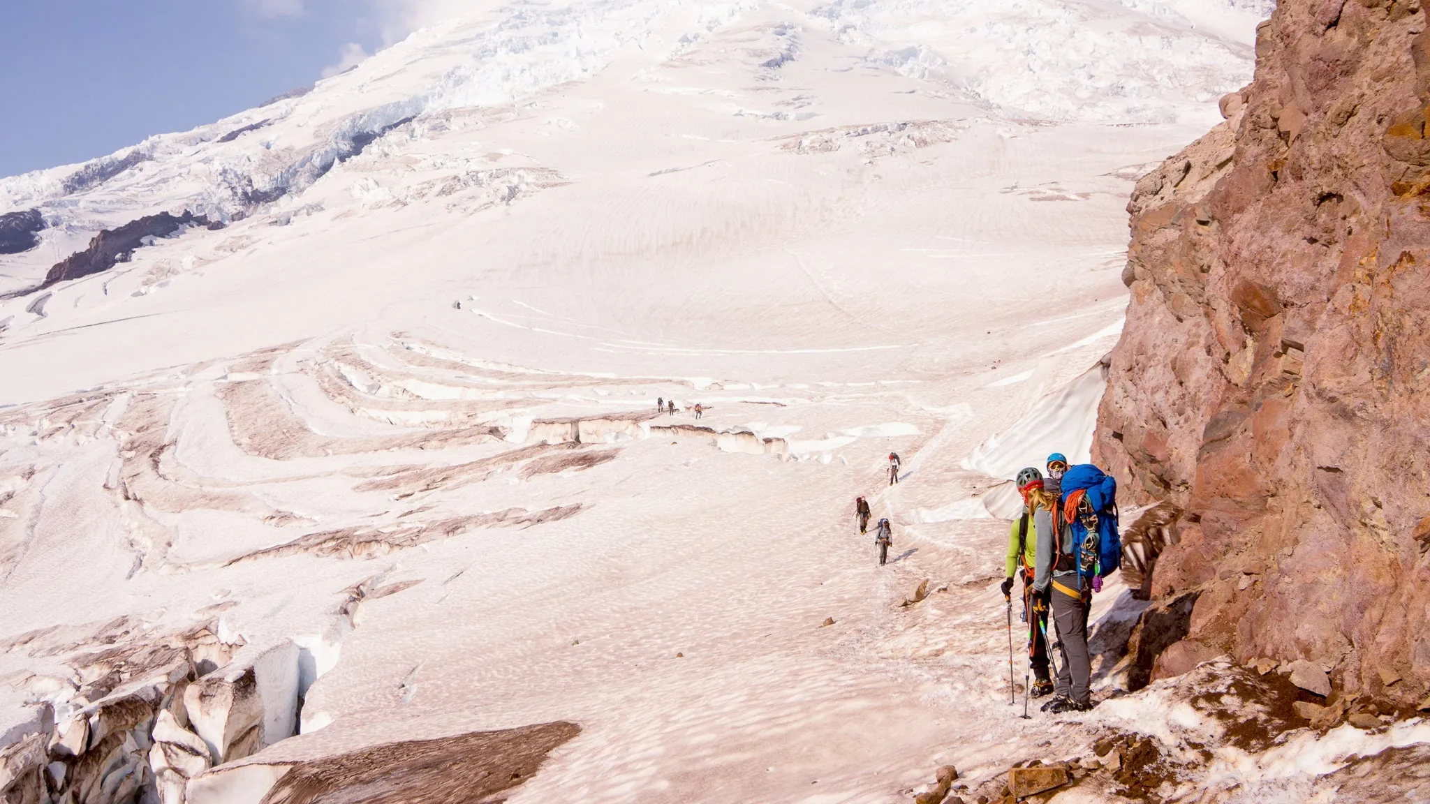 Crevasse Rescue Course in Tahoe