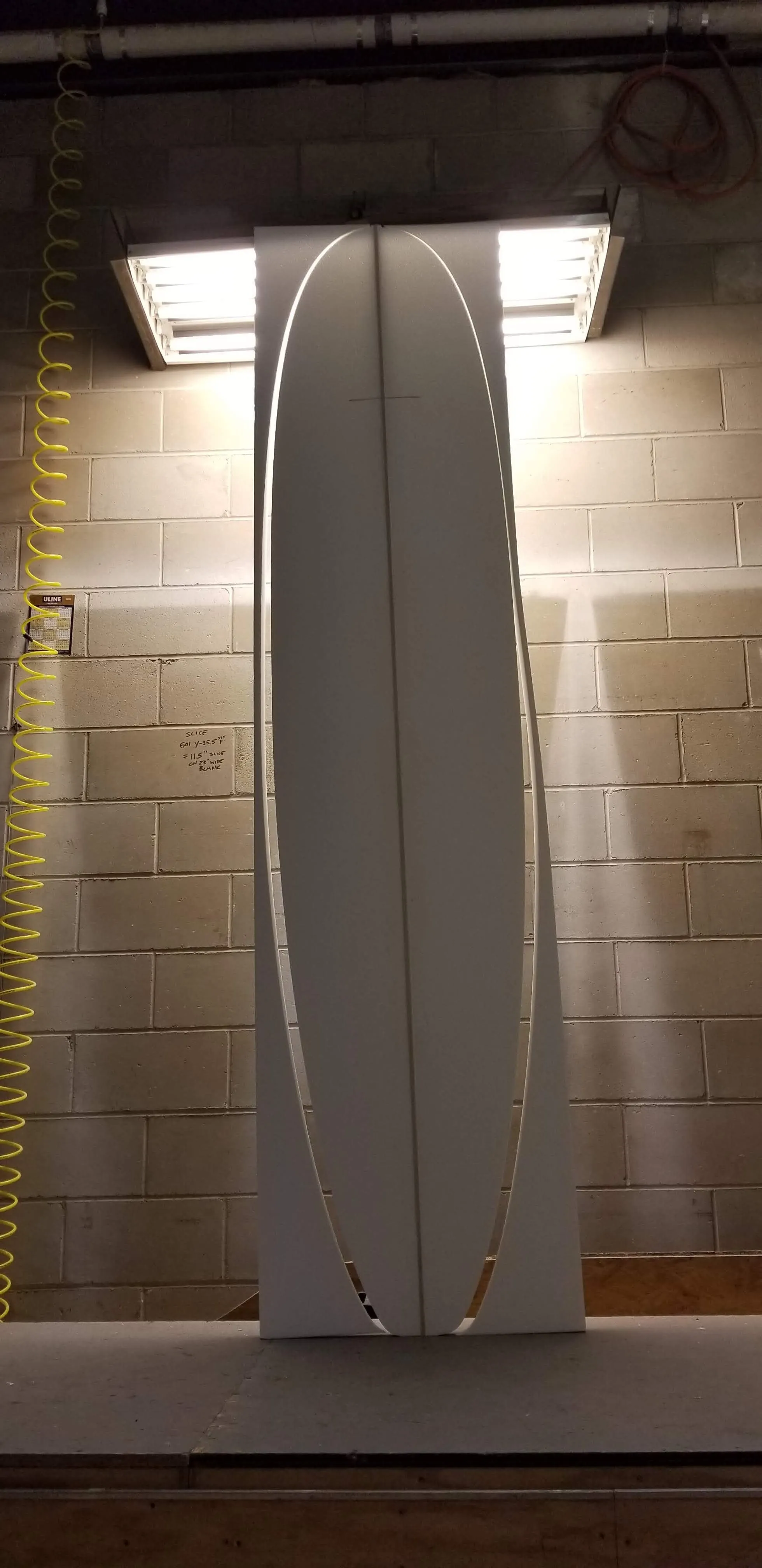 Custom Designed Engineered EPS Foam Blank 6'6" - 7'6" Long