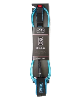 Diamond Flex Regular Leash in Blue