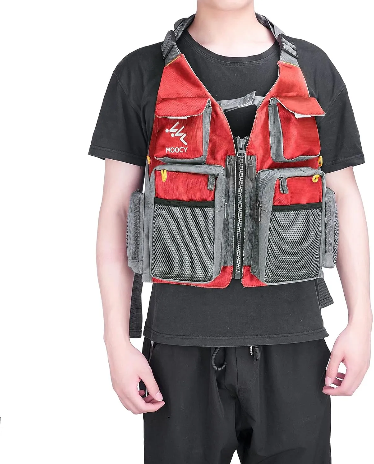Fly Fishing Vest, Multi Pockets Jacket Fishing Vest for Men, Women