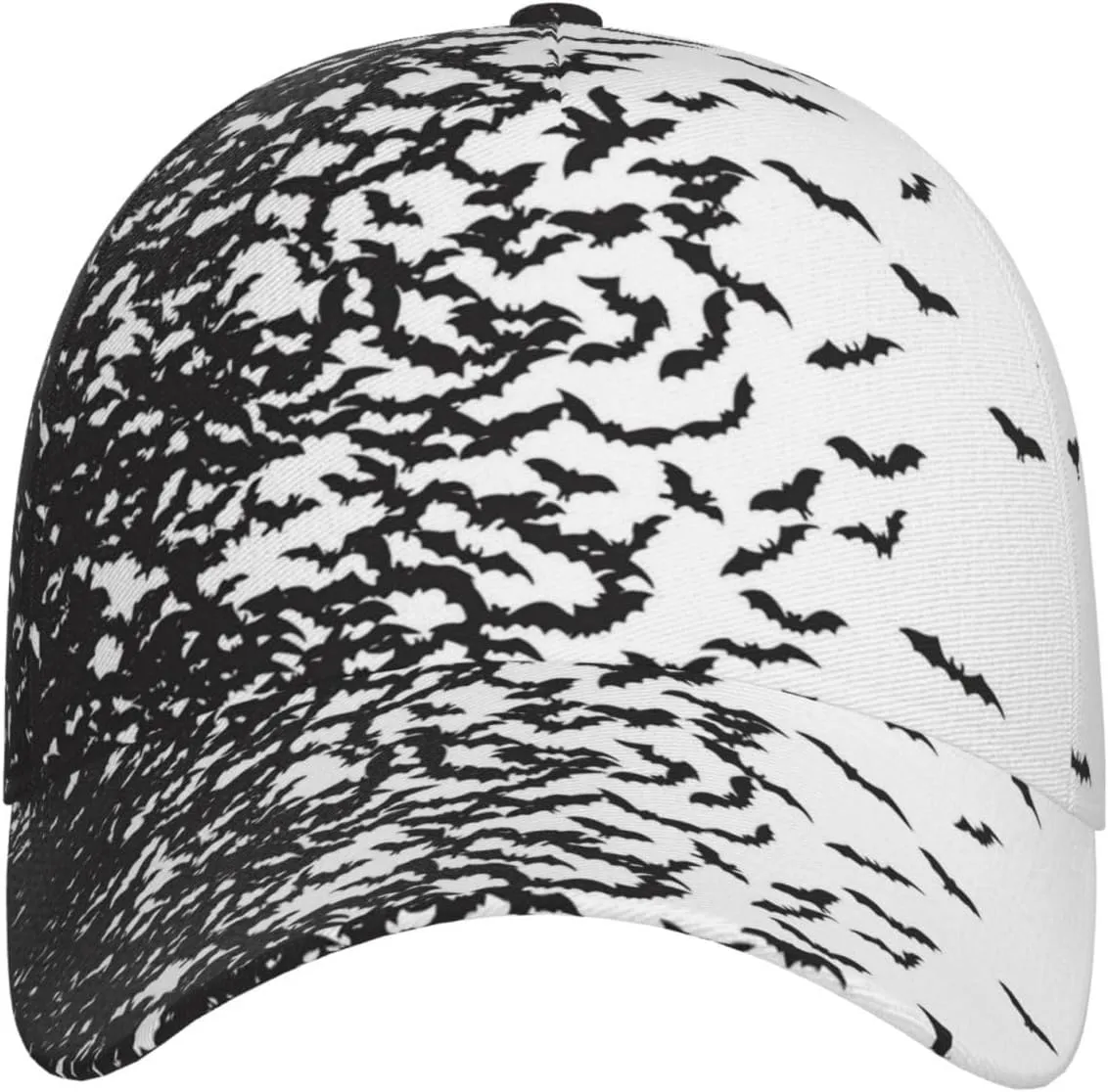 Gothic Goth Bat Baseball Cap for Men Women Adjustable Trucker Hat for Running Sports Hiking Beach