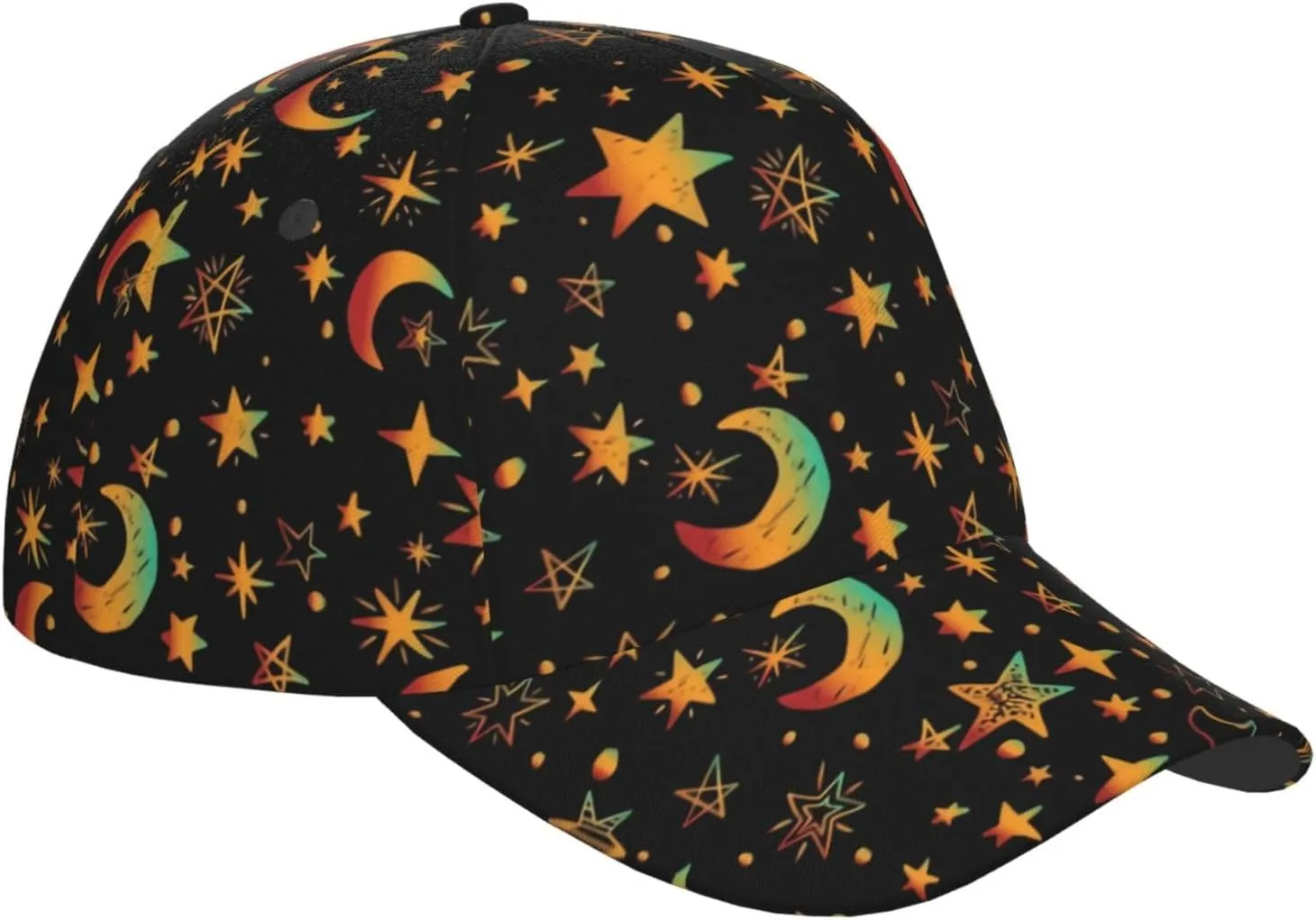 Gothic Goth Bat Baseball Cap for Men Women Adjustable Trucker Hat for Running Sports Hiking Beach