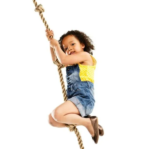 Gym Outdoor Climbing Rope with Knots