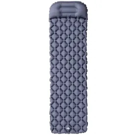 Hiking Mat With Pump Nils Camp Nc4006 Dark Grey