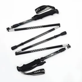 Hiking Poles Aluminum Alloy Five-section Shock-absorbing Inner Lock Telescopic Trekking Pole