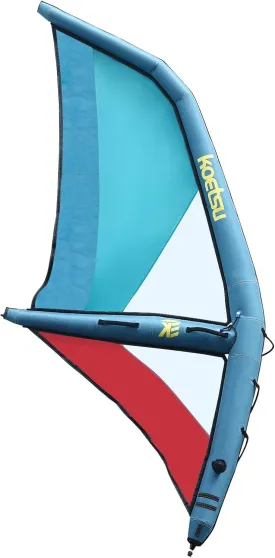 Inflatable Windsurfing Sail Professional Inflatable Sup Paddle Board Windsurf Board with sail Windsurfing,360 Rotatable Base and Visualization Window