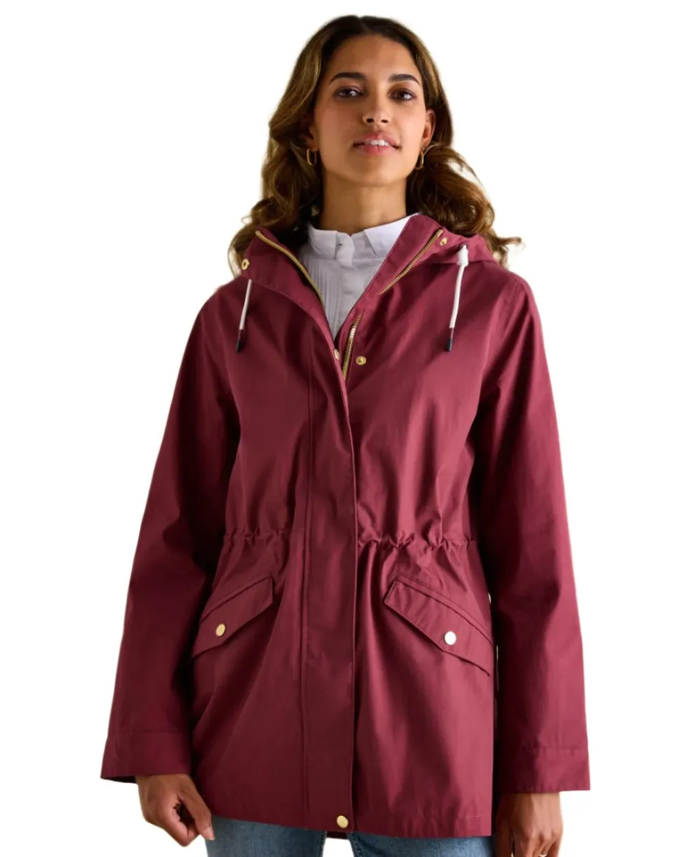 Joules Portwell Waterproof Raincoat With Hood