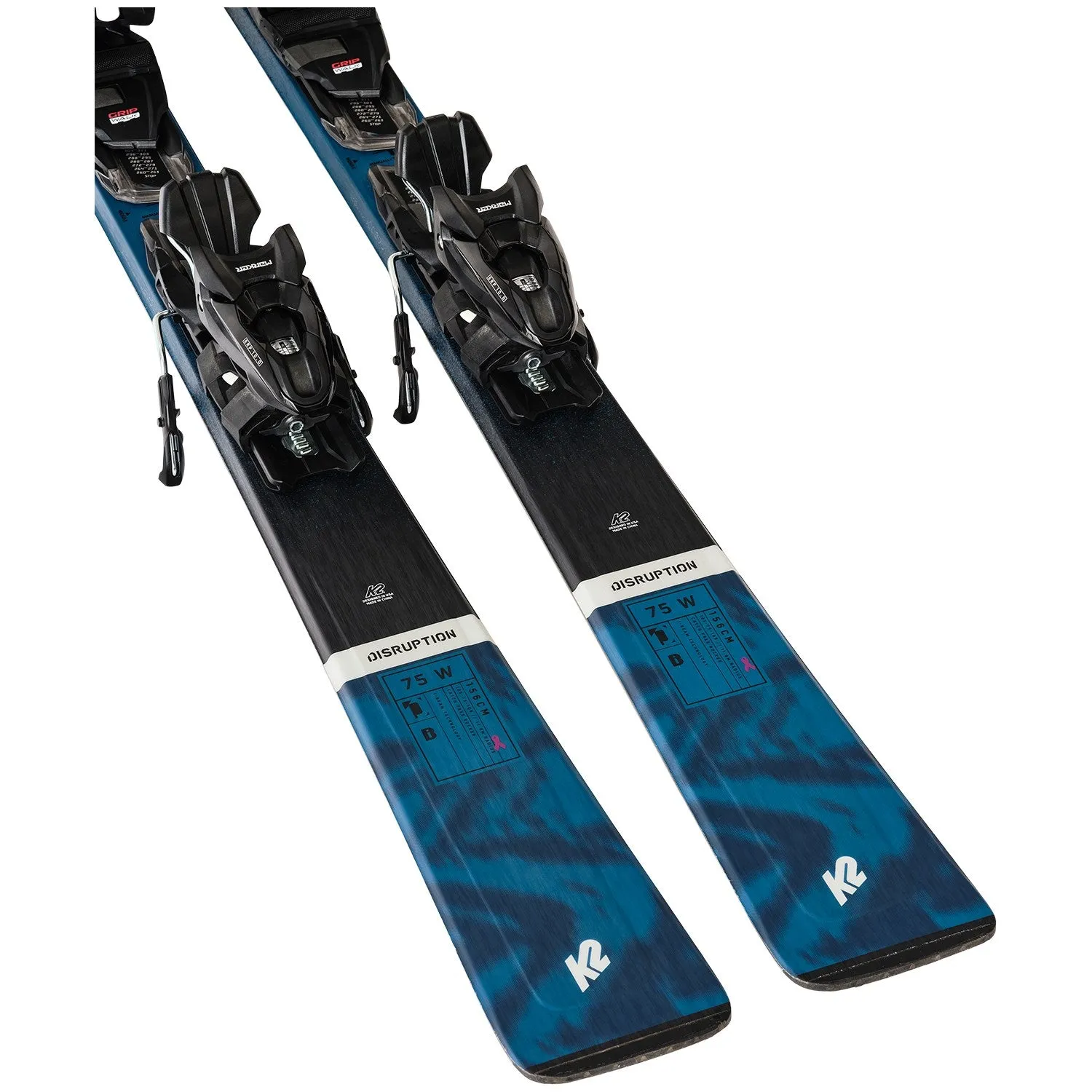 K2 Disruption 75 Skis   ERP 10 Bindings - 2025 - Women's