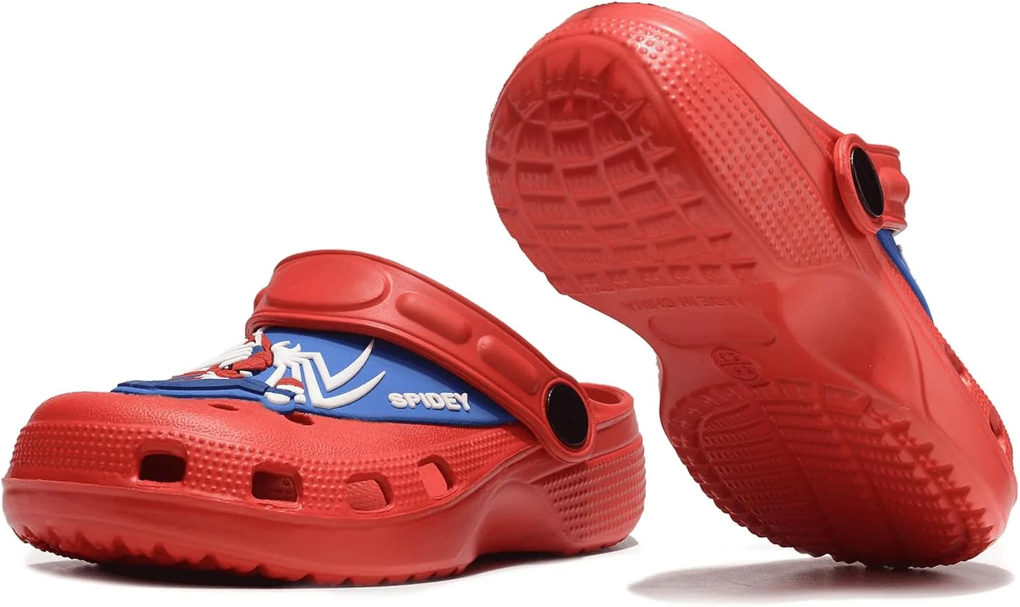 Kids Boys Cartoon Garden Clogs EVA Slip on Sandals Breathable Slipper Water Shoes for Beach Indoor Outdoor (Toddler/Little Kids)
