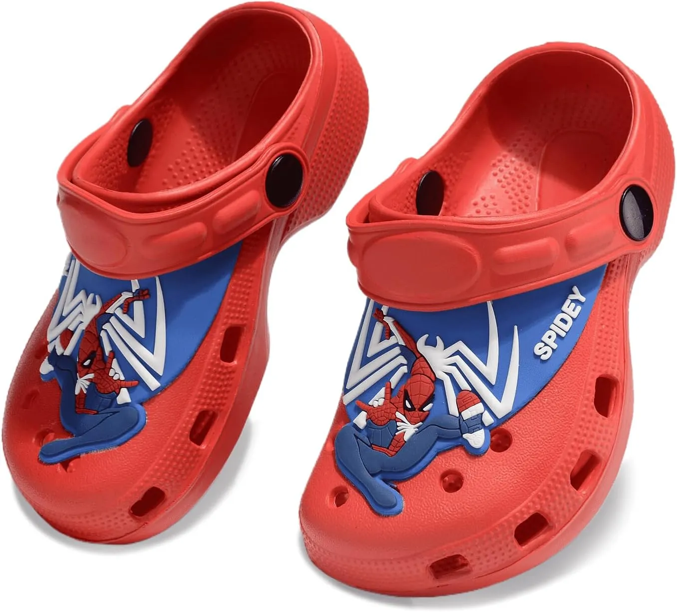 Kids Boys Cartoon Garden Clogs EVA Slip on Sandals Breathable Slipper Water Shoes for Beach Indoor Outdoor (Toddler/Little Kids)