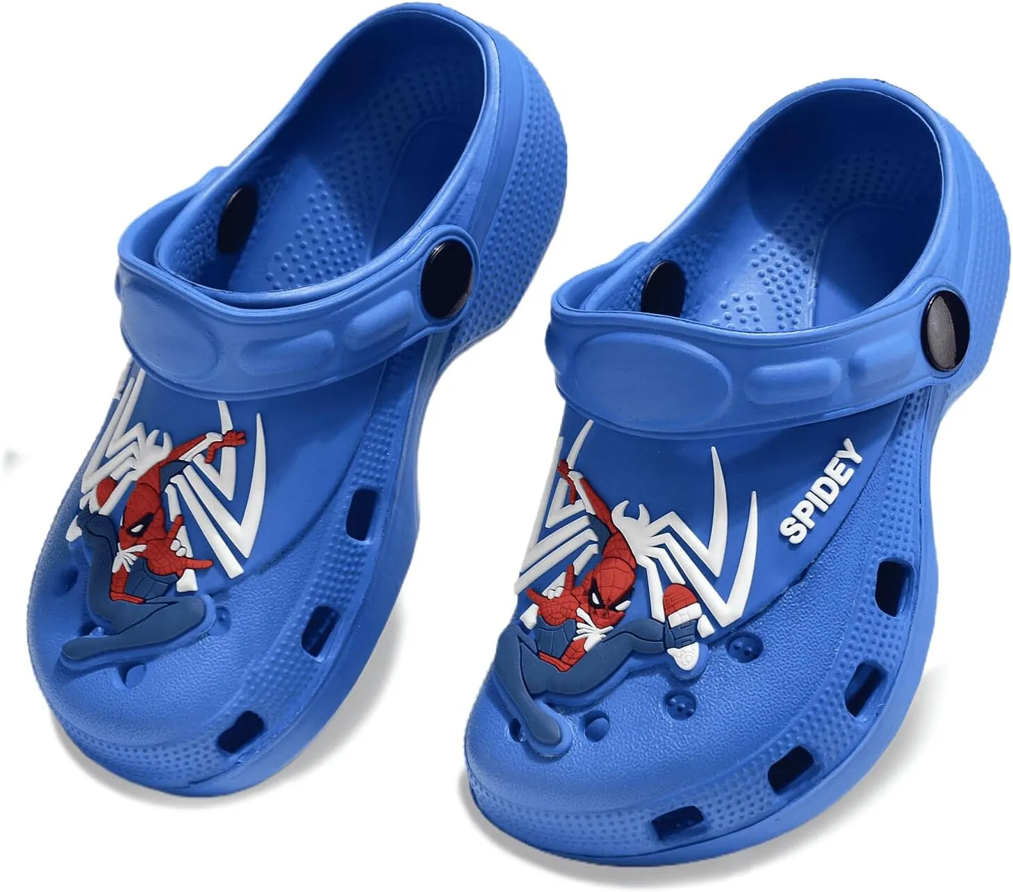 Kids Boys Cartoon Garden Clogs EVA Slip on Sandals Breathable Slipper Water Shoes for Beach Indoor Outdoor (Toddler/Little Kids)