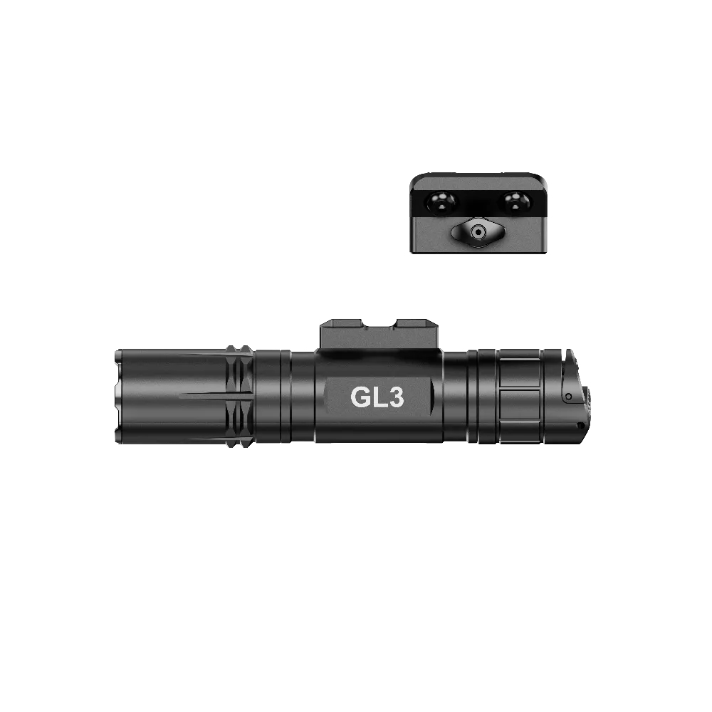 KLARUS GL3 Quick-Detach Tactical Extreme Output Tactical Flashlight 2100 Lumens