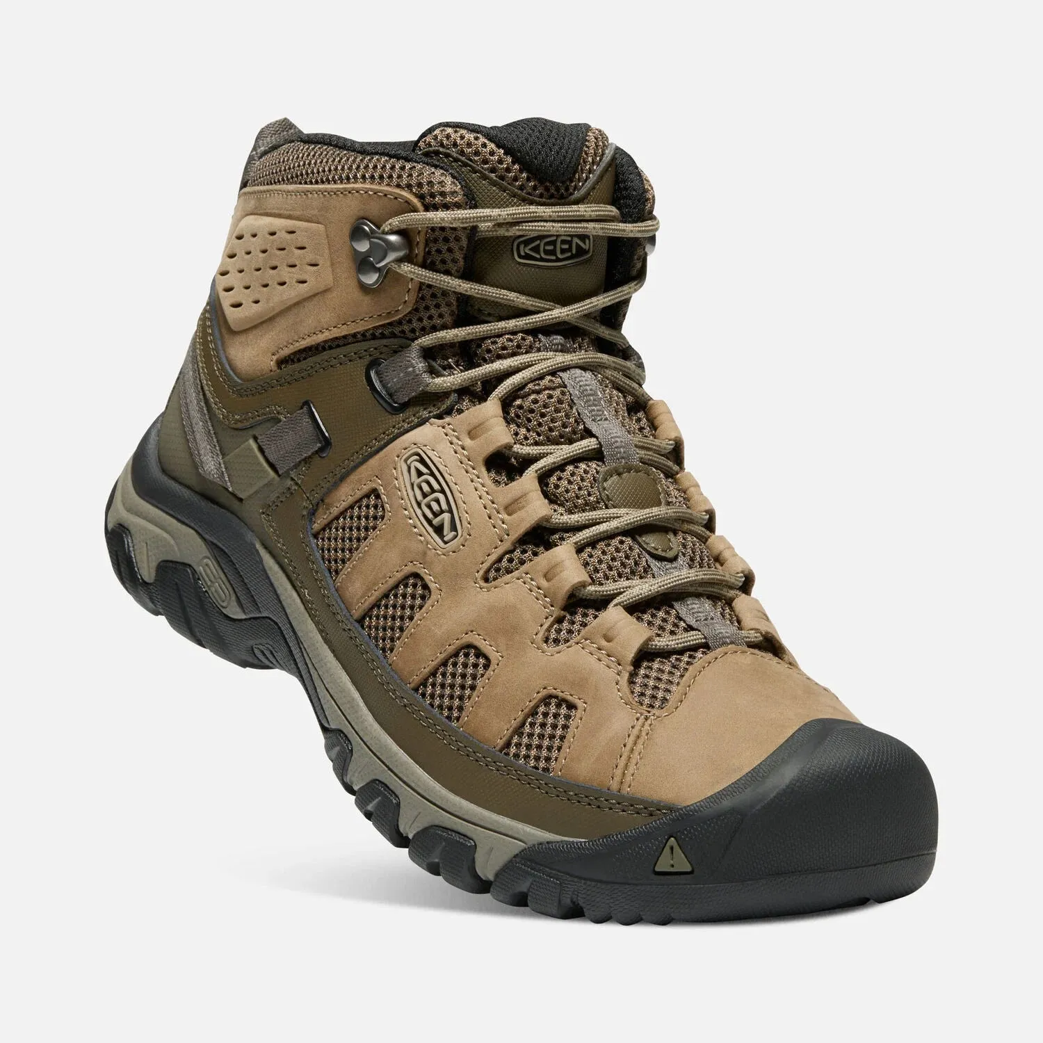 MENS KEEN TARGHEE VENT MID - OLIVE/BUNGEE