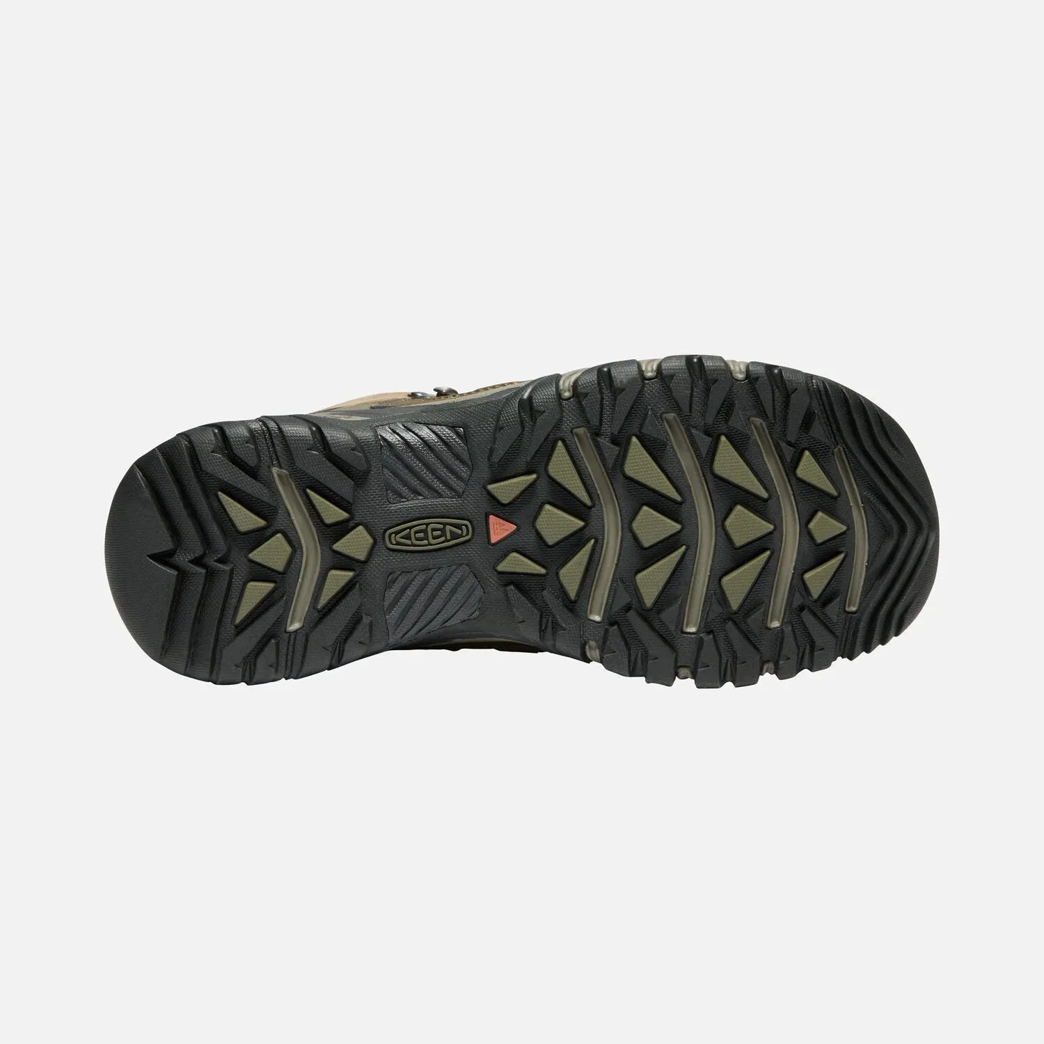 MENS KEEN TARGHEE VENT MID - OLIVE/BUNGEE