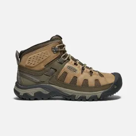 MENS KEEN TARGHEE VENT MID - OLIVE/BUNGEE