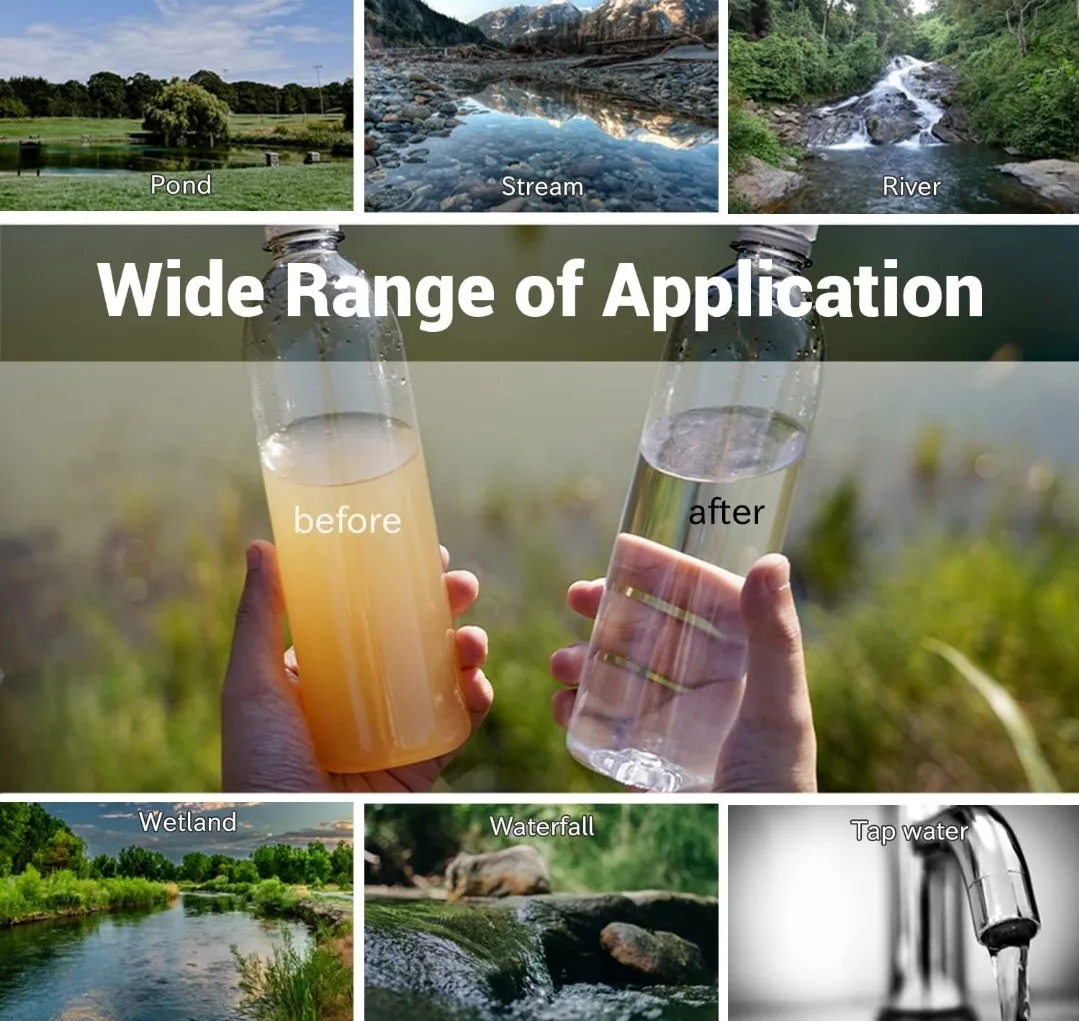 Mini Portable Water Filter (Black)
