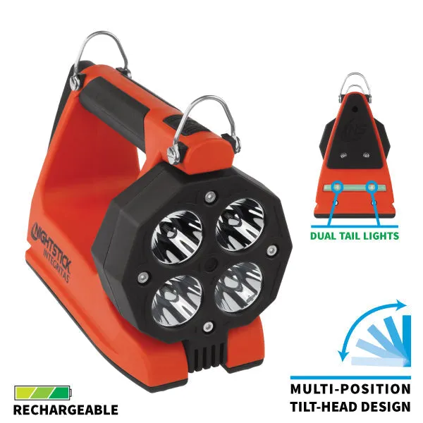 Nightstick INTEGRITAS™ 82 Rechargeable Red Lantern