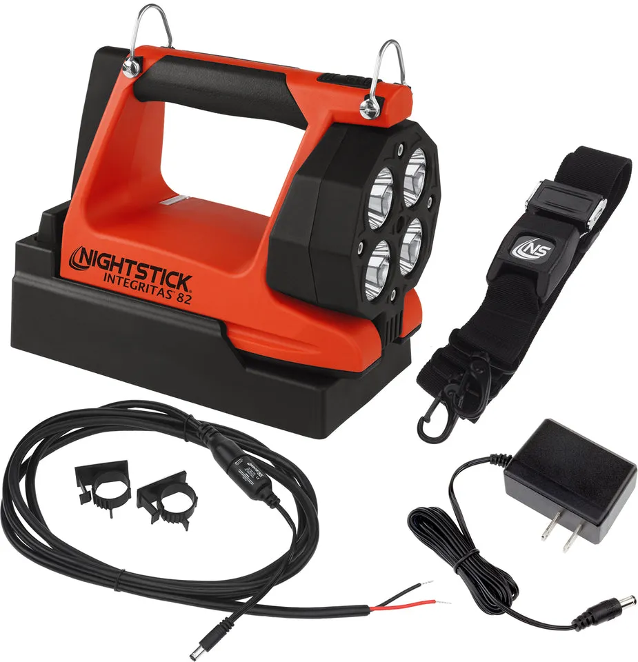 Nightstick INTEGRITAS™ 82 Rechargeable Red Lantern