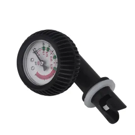 Nylon Inflatable Boat Air Pressure Gauge, Barometer for Kayak Raft, Easy Installation, 0-5.08 PSI Measurement Range, Compatible Valve for 6-Hole, 8-Hole Valve