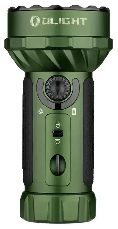 Olight Marauder Mini LED Floodlight, 7000 Lumens Dual-Beam, RGB Colors, Rechargeable, OD Green