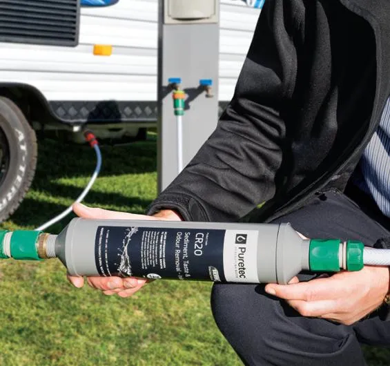 Puretec CR20 Inline Compact Caravan Water Filter Kit