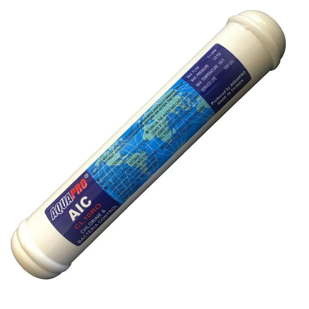 Reverse Osmosis RO Water Filter   Drinking | Camping | PRO-4 Clear Tinted Housing