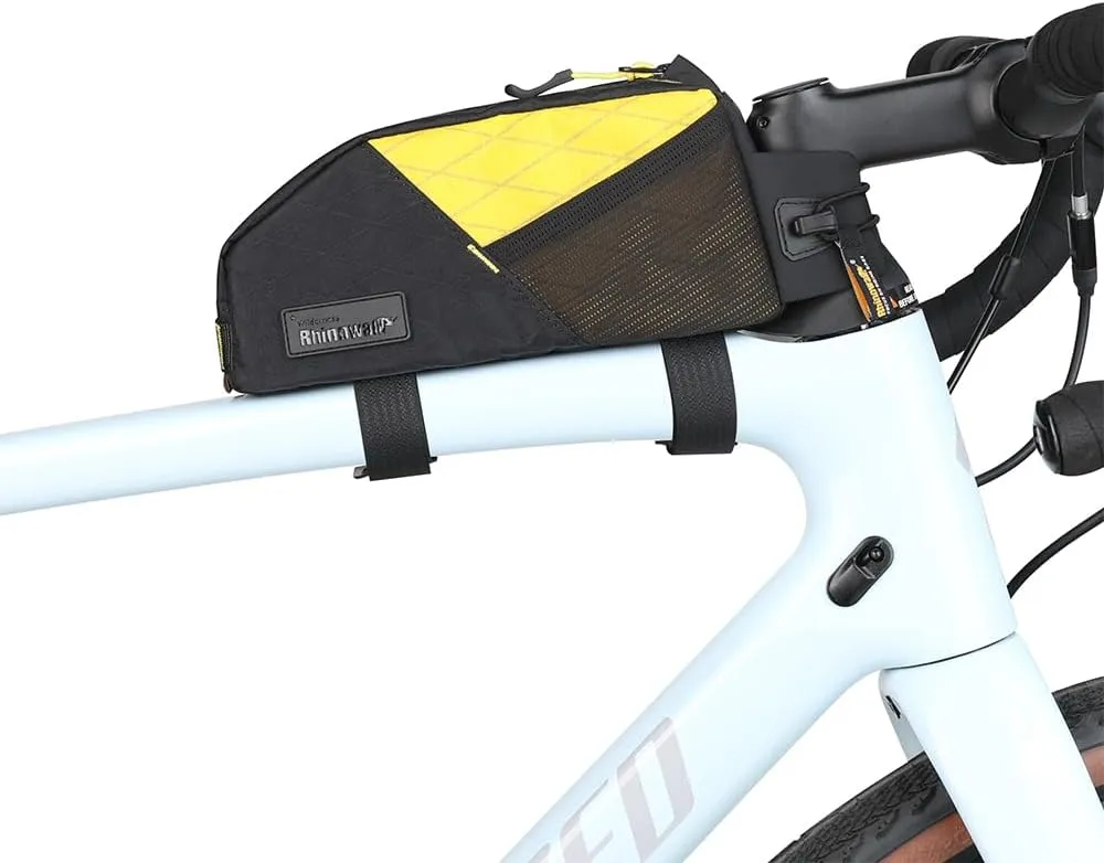 Rhinowalk Bicycle Top Tube Bag Bike Front Frame Bag Waterproof Extra Long Cycling Accessories Upper Pipe Nylon Pouch Pack for Mountain Road Bike