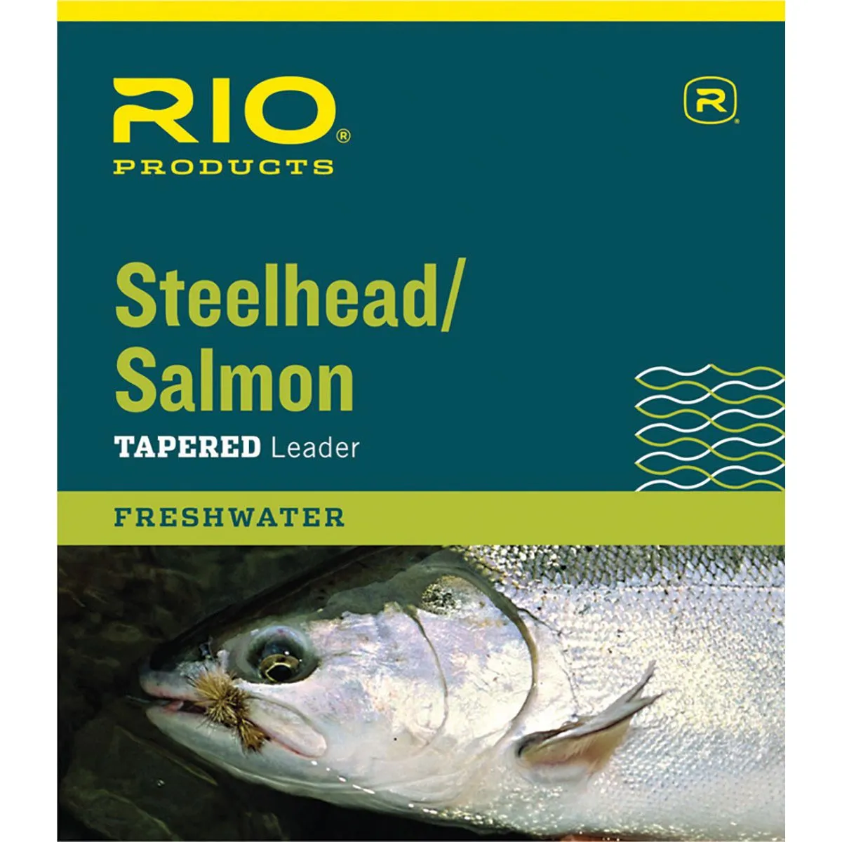 RIO Steelhead/Salmon Tapered Leader 3-Pack | 12 Lb.; Clear