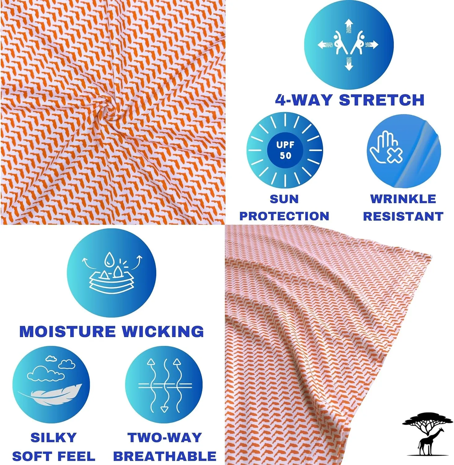 State Print Golf Shirt for Men ??Mens University Polo Moisture Wicking Dry Fit Performance Short Sleeve Regular Fit
