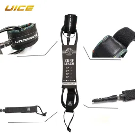 Surf Leash 7ft Surf Leg Rope Surfboard Leash TPU Stainless Swivels SUP