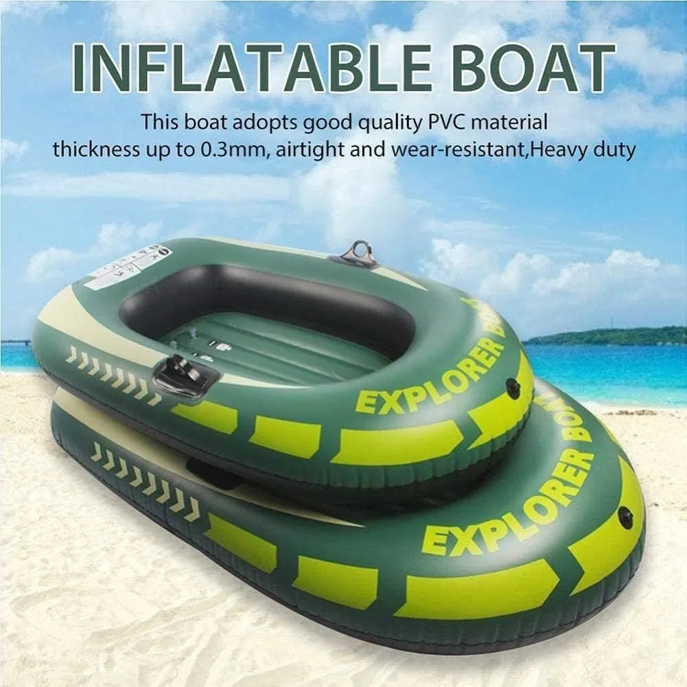 TEmkin Inflatable Dinghy Boat Fishing, Inflatable Boat for Kids with Oars, Touring Kayak, Inflatable Rafts for Adults