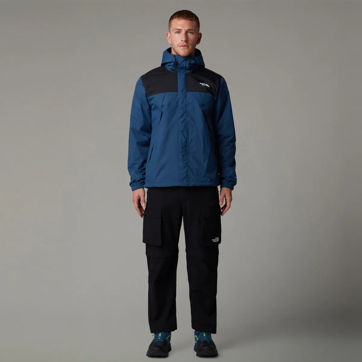 The North Face Antora Waterproof Men's Jacket | Shady Blue (AW24)