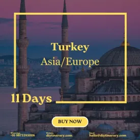 Turkey - Istanbul, Cappadocia, Antalya, Fethiye | 11 Days (Europe/Asia)