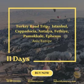 Turkey - Istanbul, Cappadocia, Antalya, Fethiye, Pamukkale, Ephesus (Road Trip) | 11 Days (Asia/Europe)