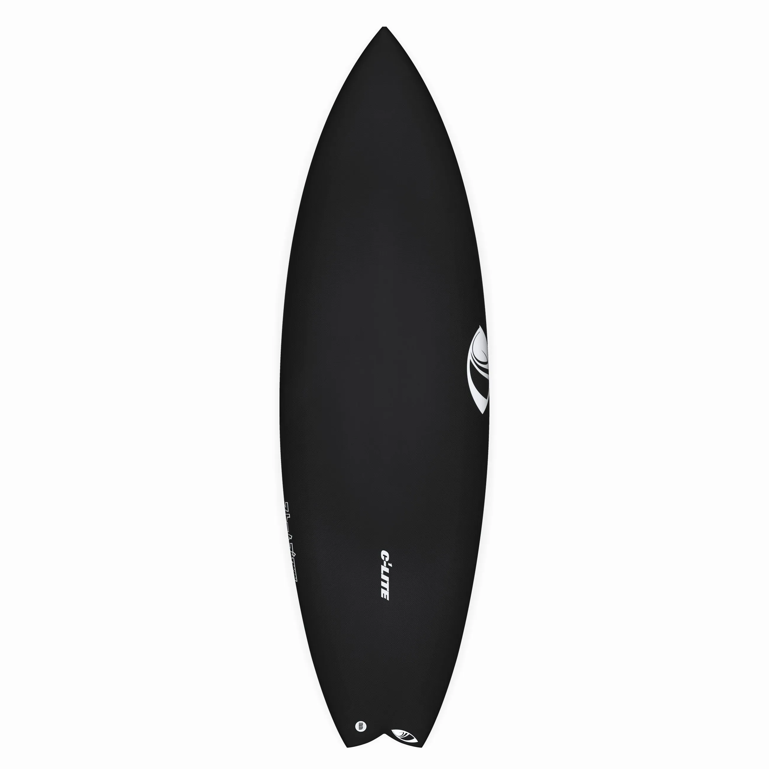 TWIN TURBO (C1 LITE) 5'9" x 19.75 X 2.5 - 30.60L, Swallow, 3x  Futures Fin Boxes, C1 - ID:921868