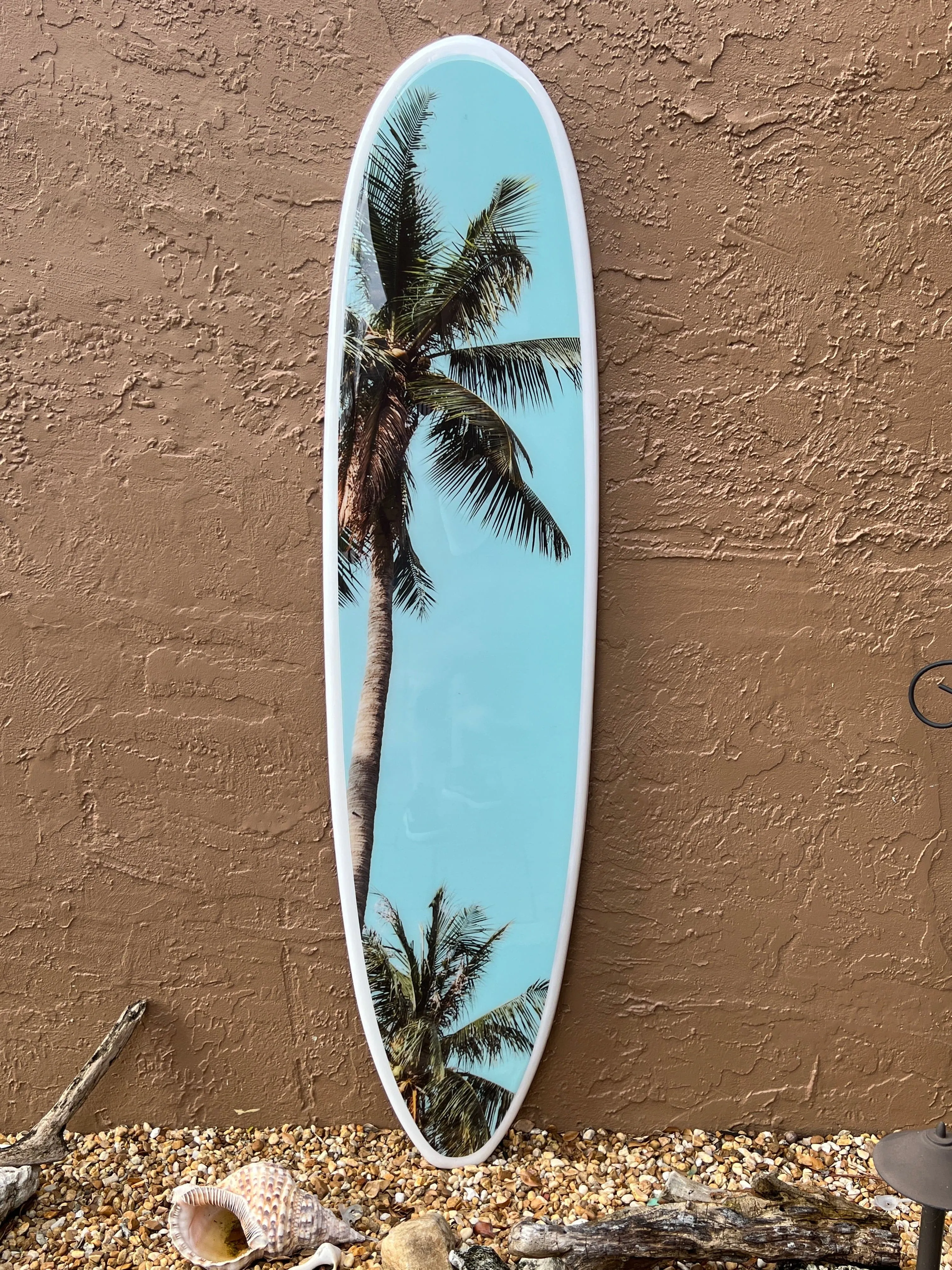Under the Palms - Photo Series Surfboard