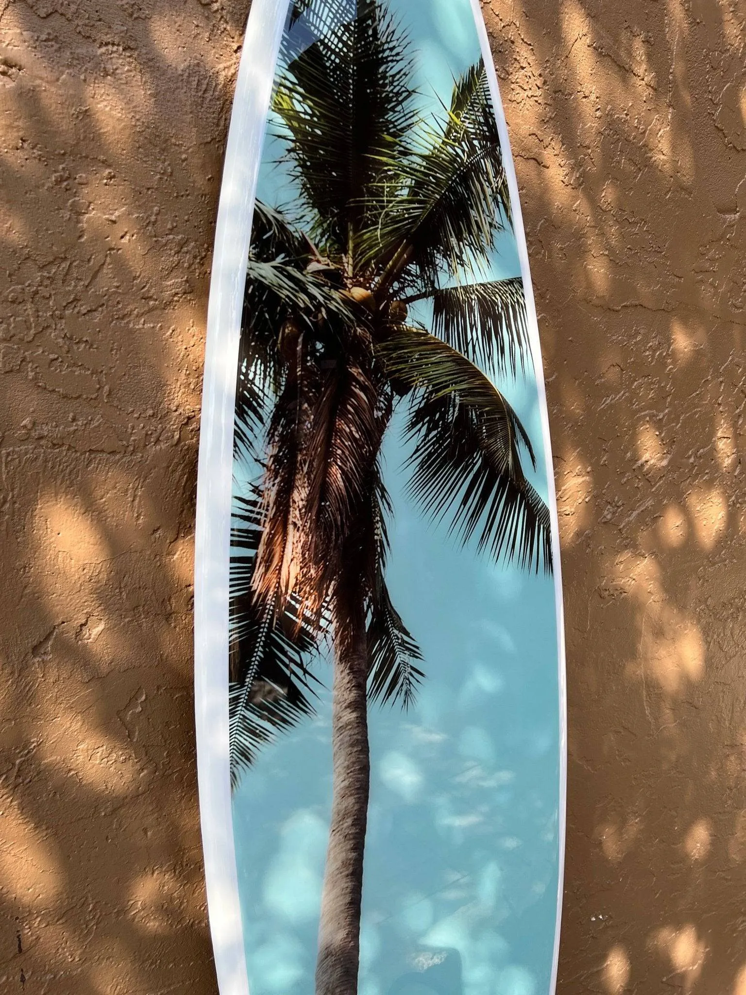 Under the Palms - Photo Series Surfboard