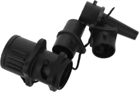 VICASKY Inflatable Boat Air Valve Adapter Portable Sup Pump Converter for Kayaks Paddle Boards Rafts Durable Nozzle Adaptor for Easy Inflation Deflation Compact